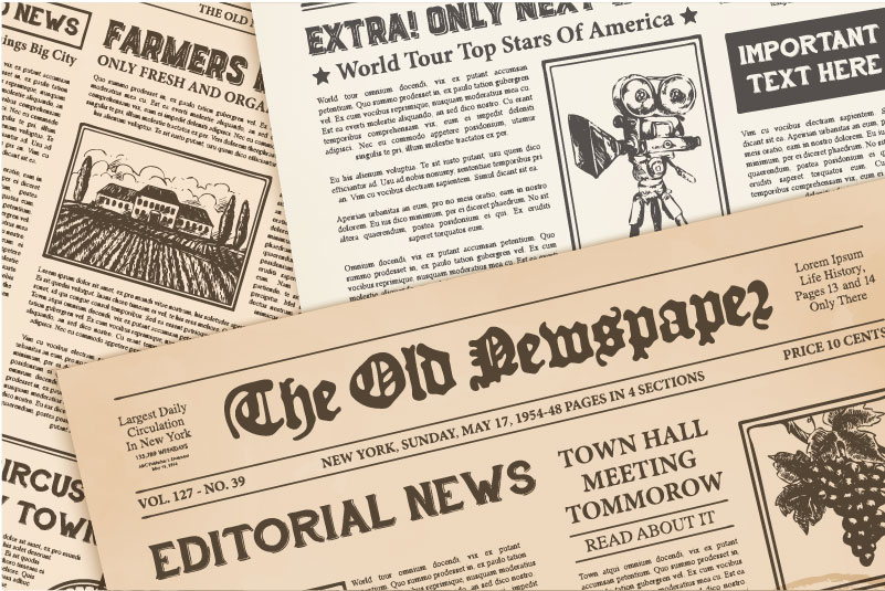 How far do you agree that newspapers no longer contain news?